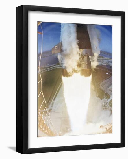 Apollo 15 Launch 1971-null-Framed Photographic Print