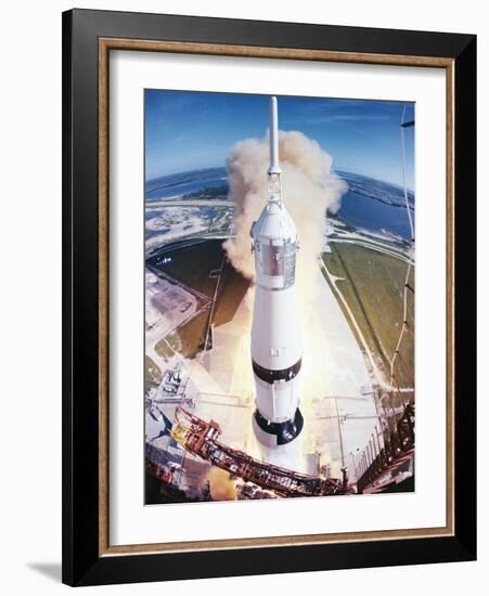 Apollo 15 Launcher 1971-null-Framed Photographic Print