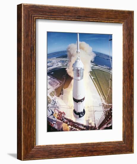 Apollo 15 Launcher 1971-null-Framed Photographic Print