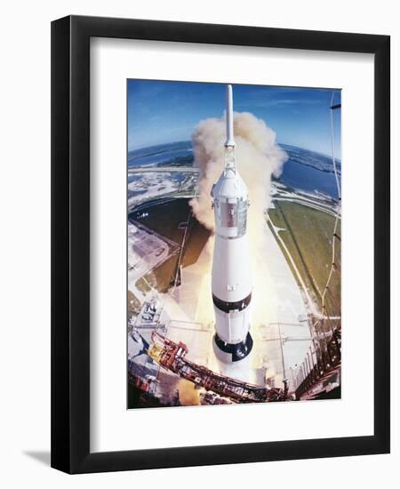 Apollo 15 Launcher 1971-null-Framed Photographic Print