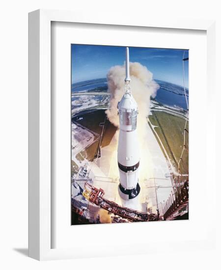 Apollo 15 Launcher 1971-null-Framed Photographic Print