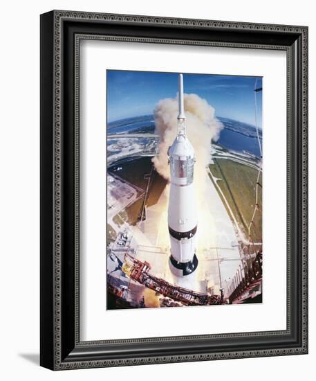 Apollo 15 Launcher 1971-null-Framed Photographic Print