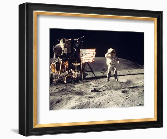 Apollo 16, 1972-null-Framed Photographic Print