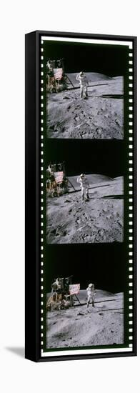 Apollo 16 Astronauts-Detlev Van Ravenswaay-Framed Premier Image Canvas