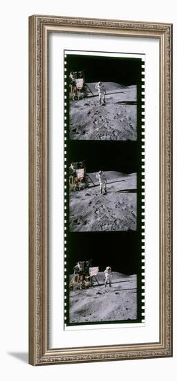 Apollo 16 Astronauts-Detlev Van Ravenswaay-Framed Photographic Print