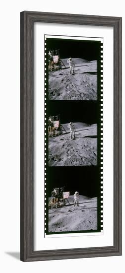 Apollo 16 Astronauts-Detlev Van Ravenswaay-Framed Photographic Print