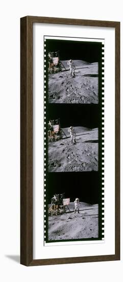 Apollo 16 Astronauts-Detlev Van Ravenswaay-Framed Photographic Print