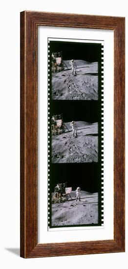 Apollo 16 Astronauts-Detlev Van Ravenswaay-Framed Photographic Print