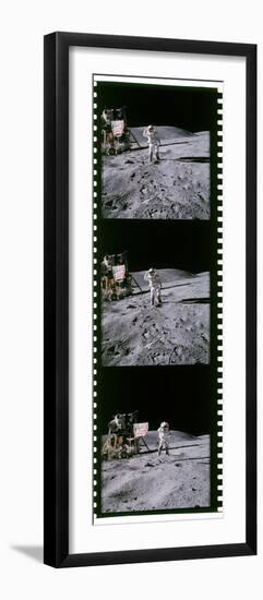 Apollo 16 Astronauts-Detlev Van Ravenswaay-Framed Photographic Print