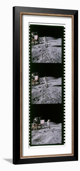 Apollo 16 Astronauts-Detlev Van Ravenswaay-Framed Photographic Print