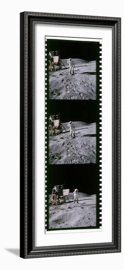 Apollo 16 Astronauts-Detlev Van Ravenswaay-Framed Photographic Print