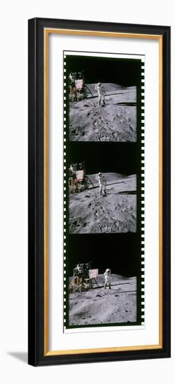 Apollo 16 Astronauts-Detlev Van Ravenswaay-Framed Photographic Print