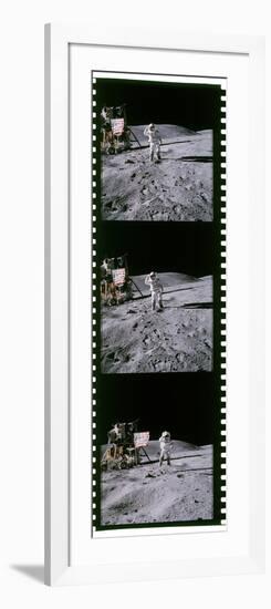 Apollo 16 Astronauts-Detlev Van Ravenswaay-Framed Photographic Print