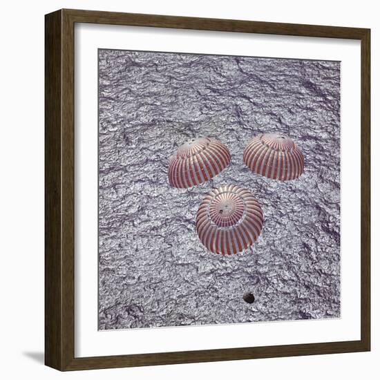 Apollo 16 recovery-Science Source-Framed Giclee Print