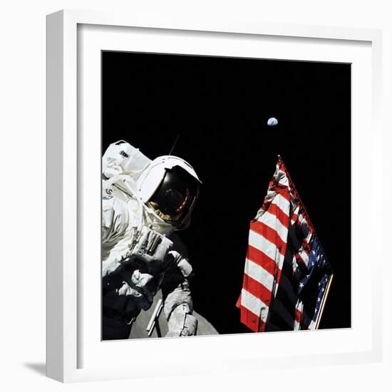 Apollo 17 - 1972-null-Framed Giclee Print