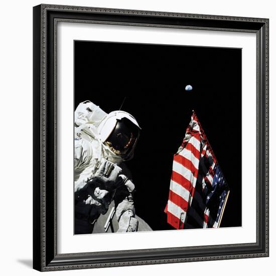 Apollo 17 - 1972-null-Framed Giclee Print