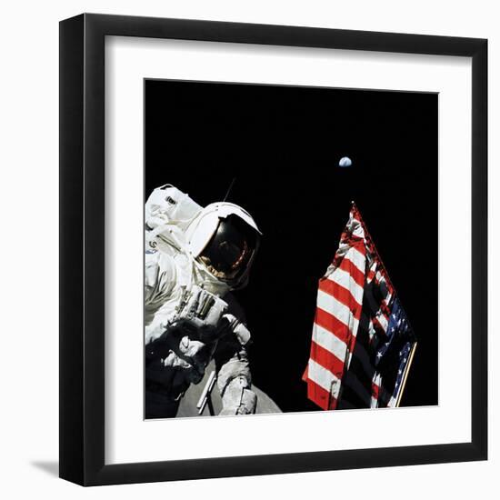 Apollo 17 - 1972-null-Framed Giclee Print