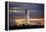 Apollo 17 and Launch Pad with Sunrise-null-Framed Premier Image Canvas