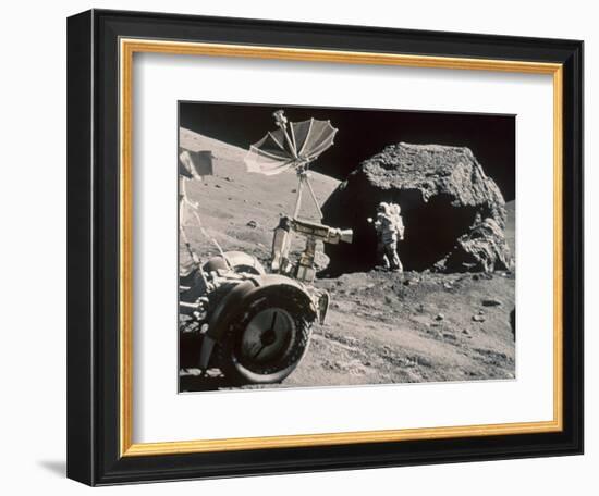 Apollo 17, December 1972:-null-Framed Photographic Print