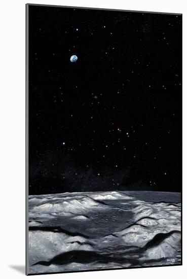 Apollo 17 Landing Site on Moon-Chris Butler-Mounted Photographic Print