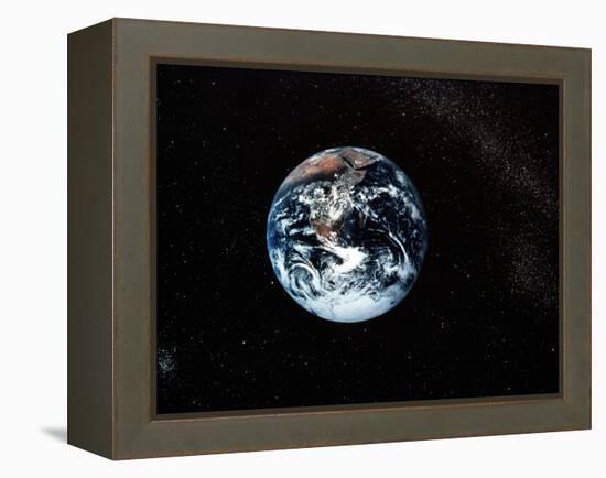 Apollo 17 Photo of Whole Earth-null-Framed Premier Image Canvas