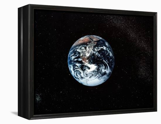 Apollo 17 Photo of Whole Earth-null-Framed Premier Image Canvas