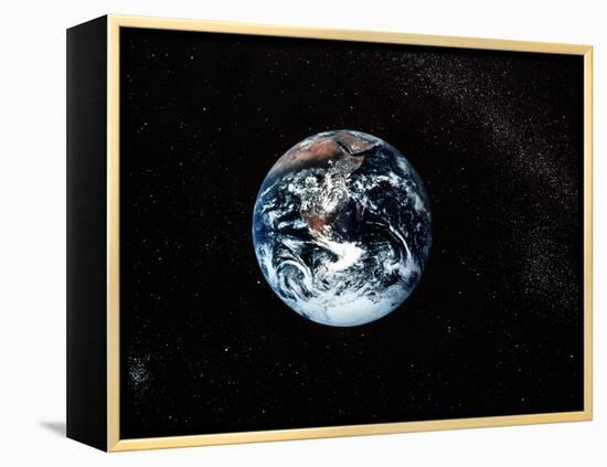 Apollo 17 Photo of Whole Earth-null-Framed Premier Image Canvas