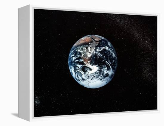 Apollo 17 Photo of Whole Earth-null-Framed Premier Image Canvas