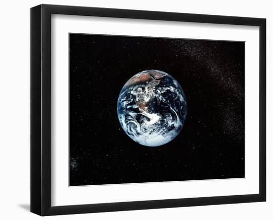 Apollo 17 Photo of Whole Earth-null-Framed Photographic Print