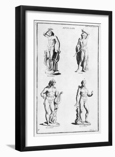 Apollo, 1757-Bernard De Montfaucon-Framed Giclee Print