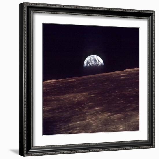 Apollo 8 Earth-null-Framed Photographic Print