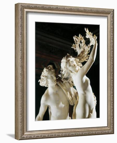 Apollo and Daphne, 1622-1625-Gian Lorenzo Bernini-Framed Giclee Print