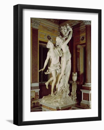 Apollo and Daphne, 1622-25 (Marble)-Giovanni Lorenzo Bernini-Framed Giclee Print