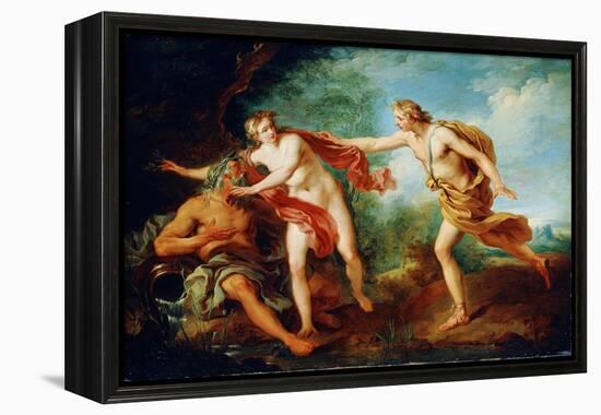 Apollo and Daphne, 18th Century-Francois Lemoyne-Framed Premier Image Canvas