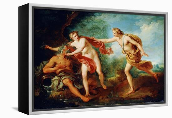 Apollo and Daphne, 18th Century-Francois Lemoyne-Framed Premier Image Canvas