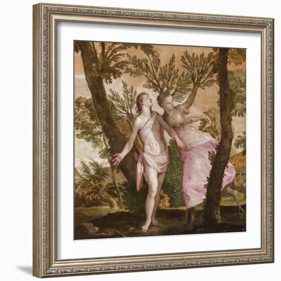 Apollo and Daphne, C.1560-65-Veronese-Framed Giclee Print