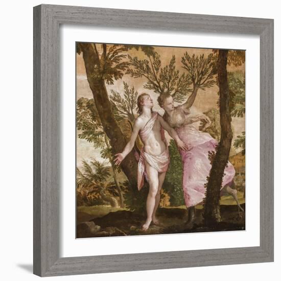 Apollo and Daphne, C.1560-65-Veronese-Framed Giclee Print