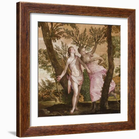 Apollo and Daphne, C.1560-65-Veronese-Framed Giclee Print