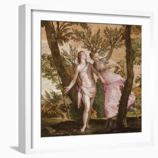 Apollo and Daphne, C.1560-65-Veronese-Framed Giclee Print