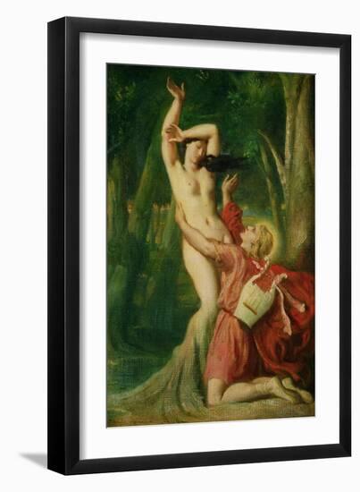 Apollo and Daphne, circa 1845-Theodore Chasseriau-Framed Giclee Print