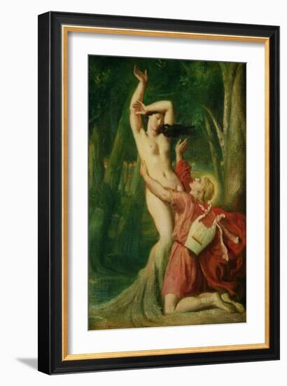 Apollo and Daphne, circa 1845-Theodore Chasseriau-Framed Giclee Print