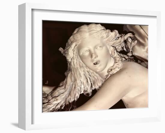 Apollo and Daphne, Detail of Daphne's Head, 1622-25-Giovanni Lorenzo Bernini-Framed Giclee Print