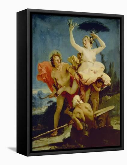 Apollo and Daphne-Giovanni Battista Tiepolo-Framed Premier Image Canvas