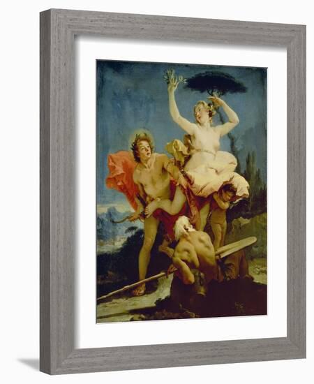 Apollo and Daphne-Giovanni Battista Tiepolo-Framed Giclee Print