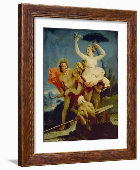 Apollo and Daphne-Giovanni Battista Tiepolo-Framed Giclee Print