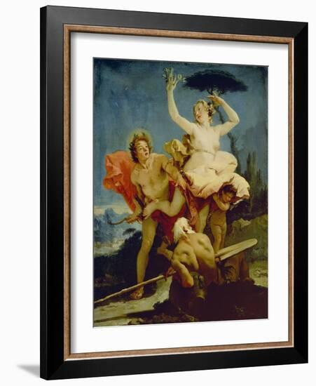 Apollo and Daphne-Giovanni Battista Tiepolo-Framed Giclee Print