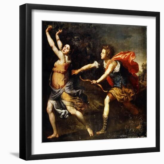 Apollo and Daphne-Lorenzo Lippi-Framed Giclee Print