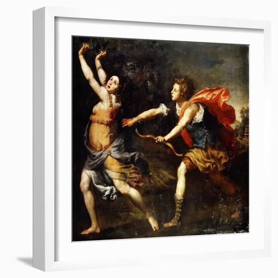Apollo and Daphne-Lorenzo Lippi-Framed Giclee Print