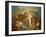 Apollo and Diana Attacking the Children of Niobe-Jacques-Louis David-Framed Giclee Print