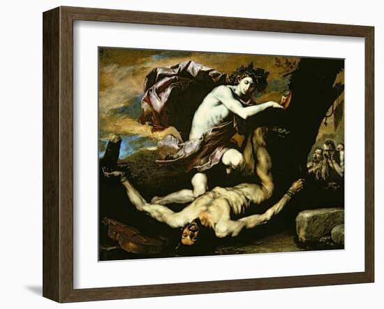 Apollo and Marsyas-Jusepe de Ribera-Framed Giclee Print